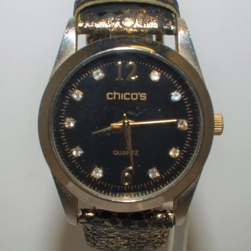 Chico's Bronse & Gold Ladies Watch‎